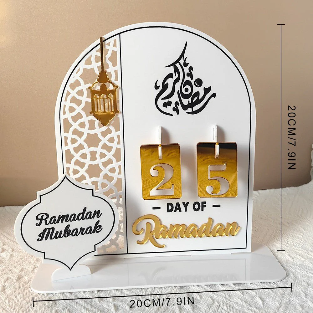 Creative Ramadan Countdown Acrylic Ornament (MAC381) - Image 18