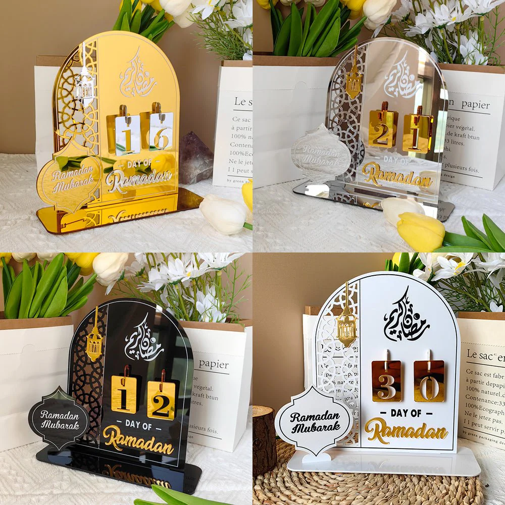 Creative Ramadan Countdown Acrylic Ornament (MAC381) - Image 19