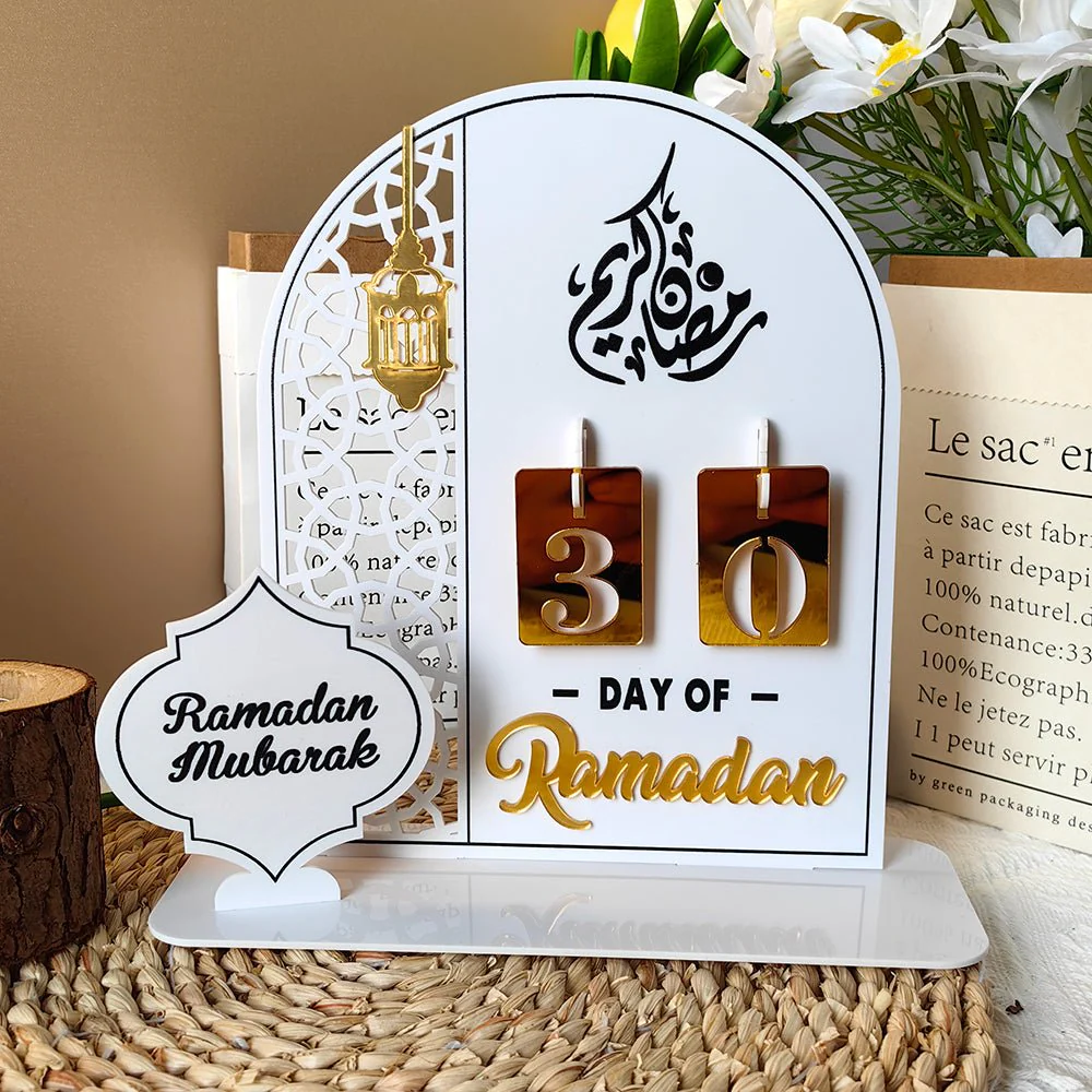 Creative Ramadan Countdown Acrylic Ornament (MAC381) - Image 2