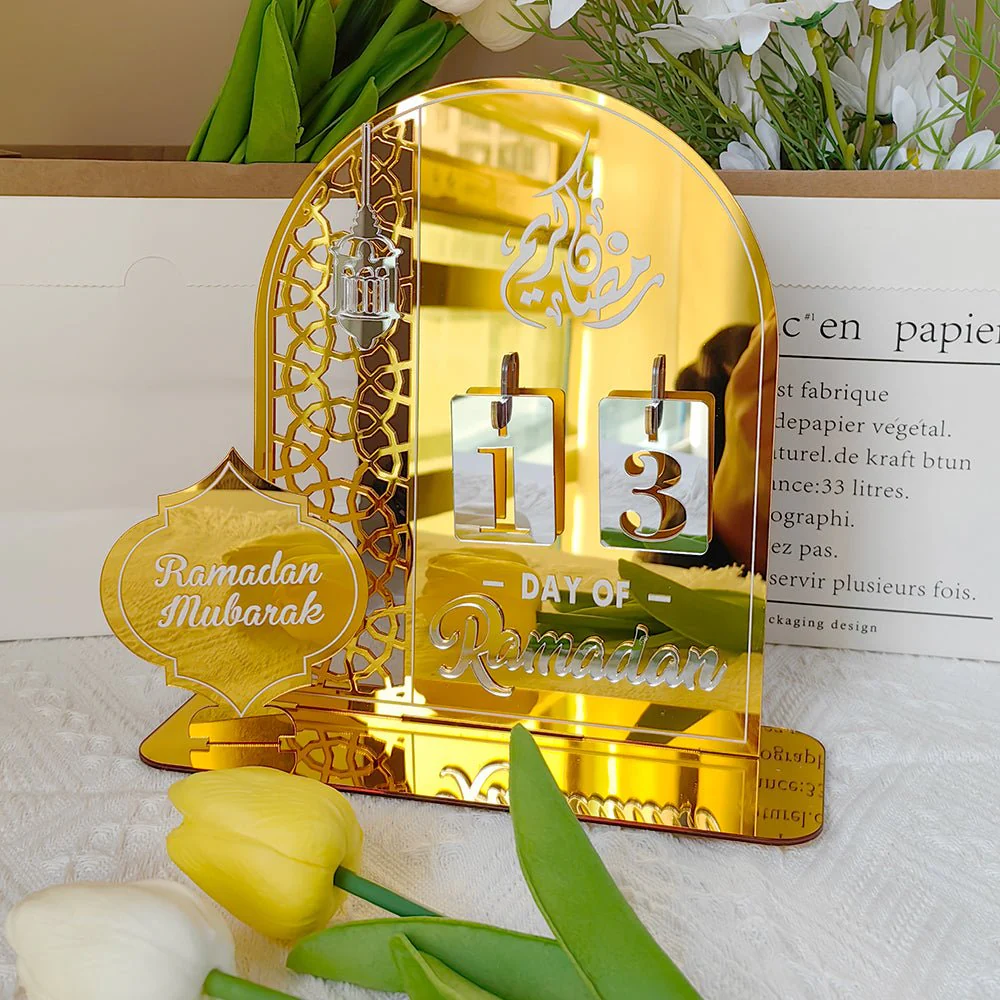 Creative Ramadan Countdown Acrylic Ornament (MAC381) - Image 3