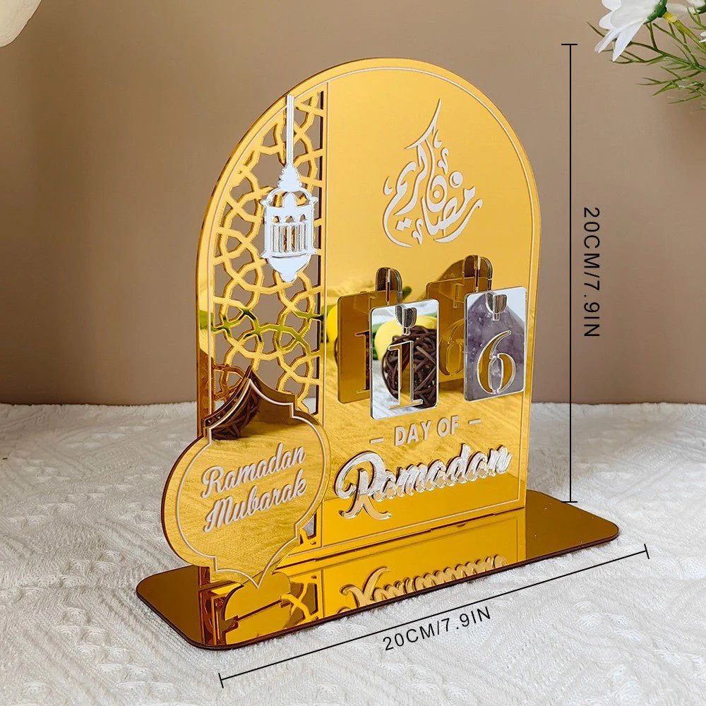 Creative Ramadan Countdown Acrylic Ornament (MAC381) - Image 6
