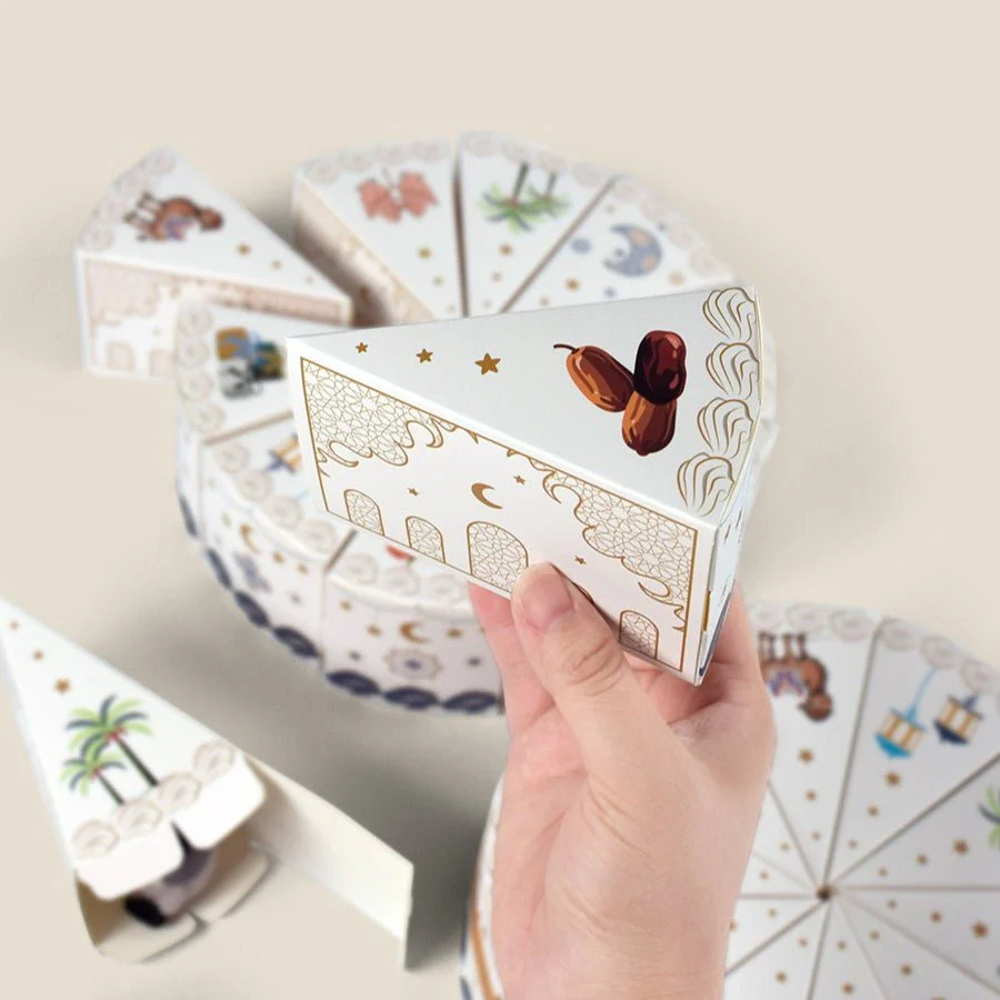 Creative Triangle Cake Gift Blind Box Set (MAC387) - Image 2
