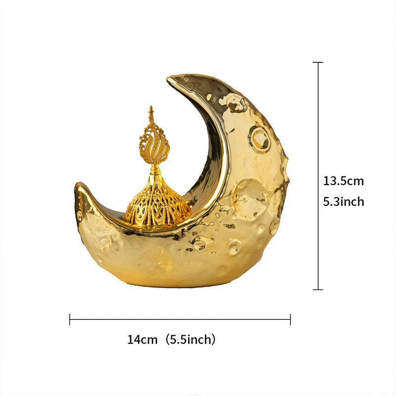Crescent Ceramic Desktop Incense Burner (MAC400) - Image 7