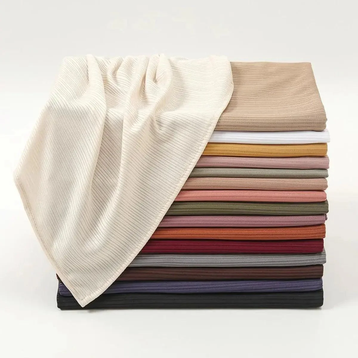 Crinkled Soft Jersey Hijab | Crinkled Hijab (MH001) - Image 5