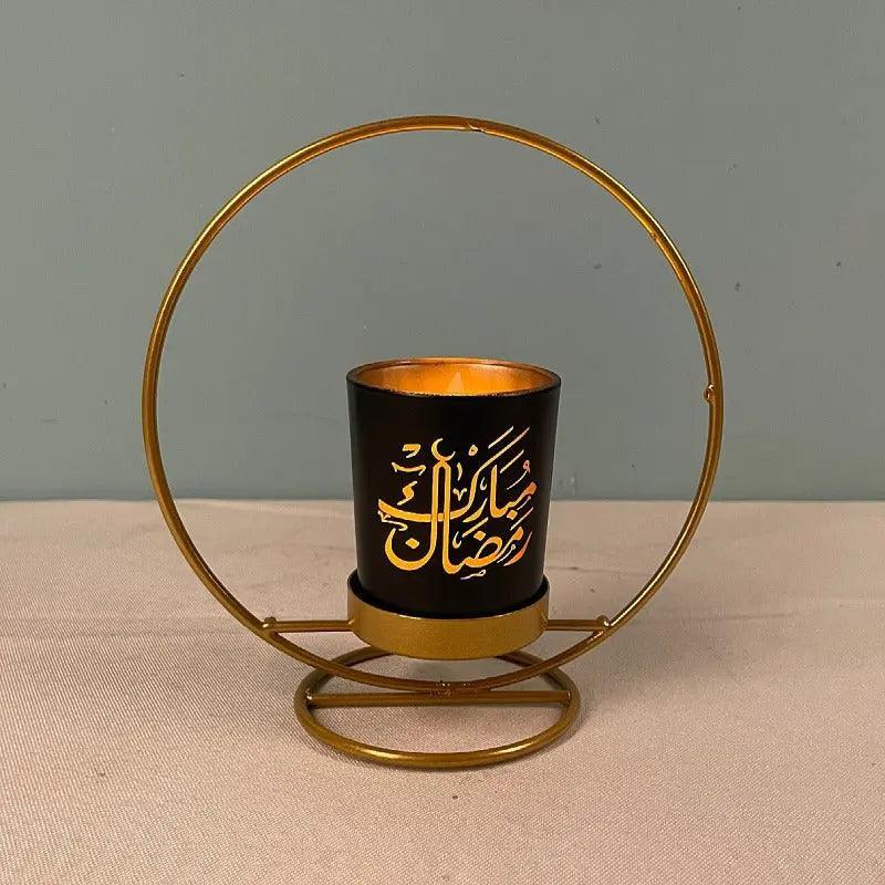 MR041 iron candlestick moon star lamp, ramadan decoration - Image 16
