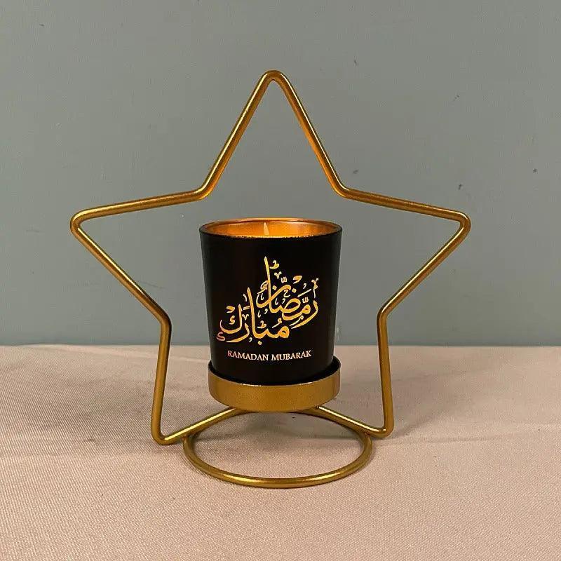 MR041 iron candlestick moon star lamp, ramadan decoration - Image 7