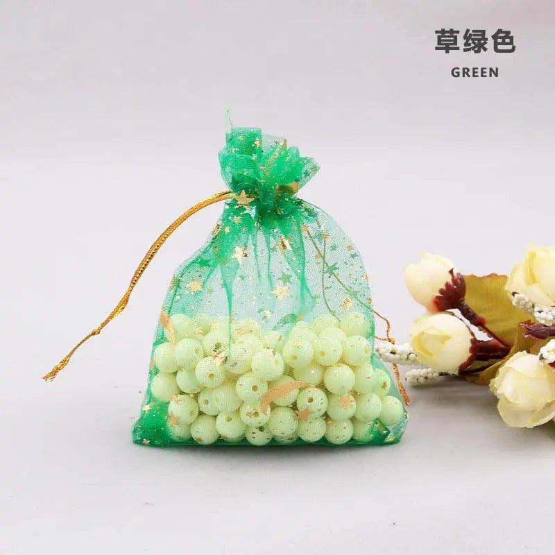 MR010 100 Pcs 3.5*4.7 Inches Moon Star Candy Bags, Ramadan Gift Bags. - Image 11