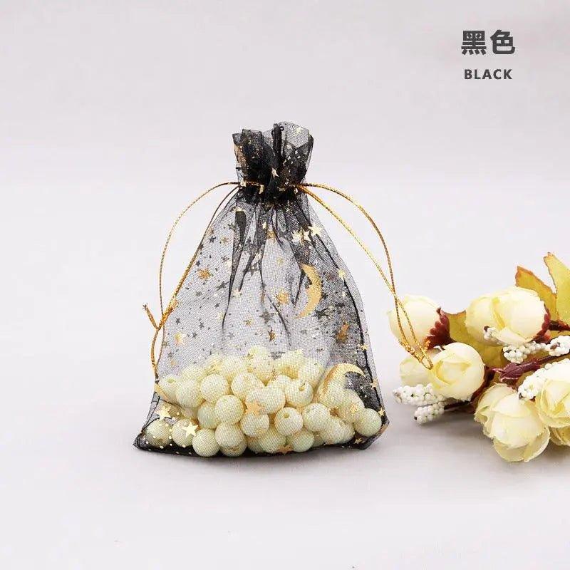 MR010 100 Pcs 3.5*4.7 Inches Moon Star Candy Bags, Ramadan Gift Bags. - Image 4