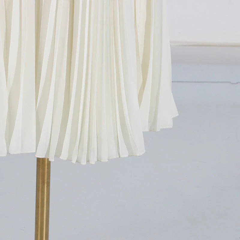 Crystal Embellished Jacket & Pleated Skirt Set(MS305) - Image 16