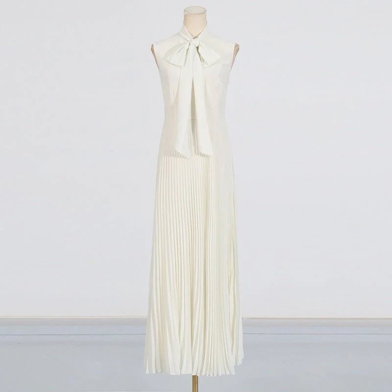 Crystal Embellished Jacket & Pleated Skirt Set(MS305) - Image 7