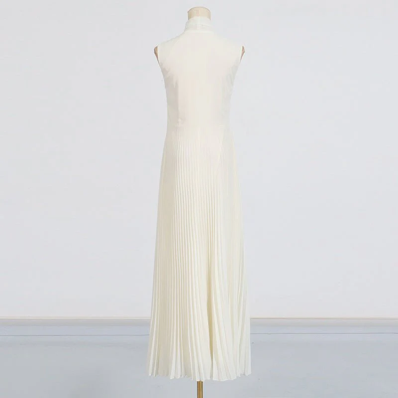 Crystal Embellished Jacket & Pleated Skirt Set(MS305) - Image 8