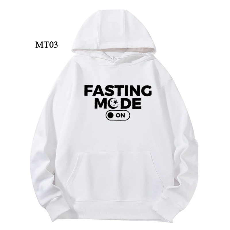 Ramadan Keffiyeh Customizable Hoodie t-shirt for Adults – High-Quality, Hooded Design (MTC002)