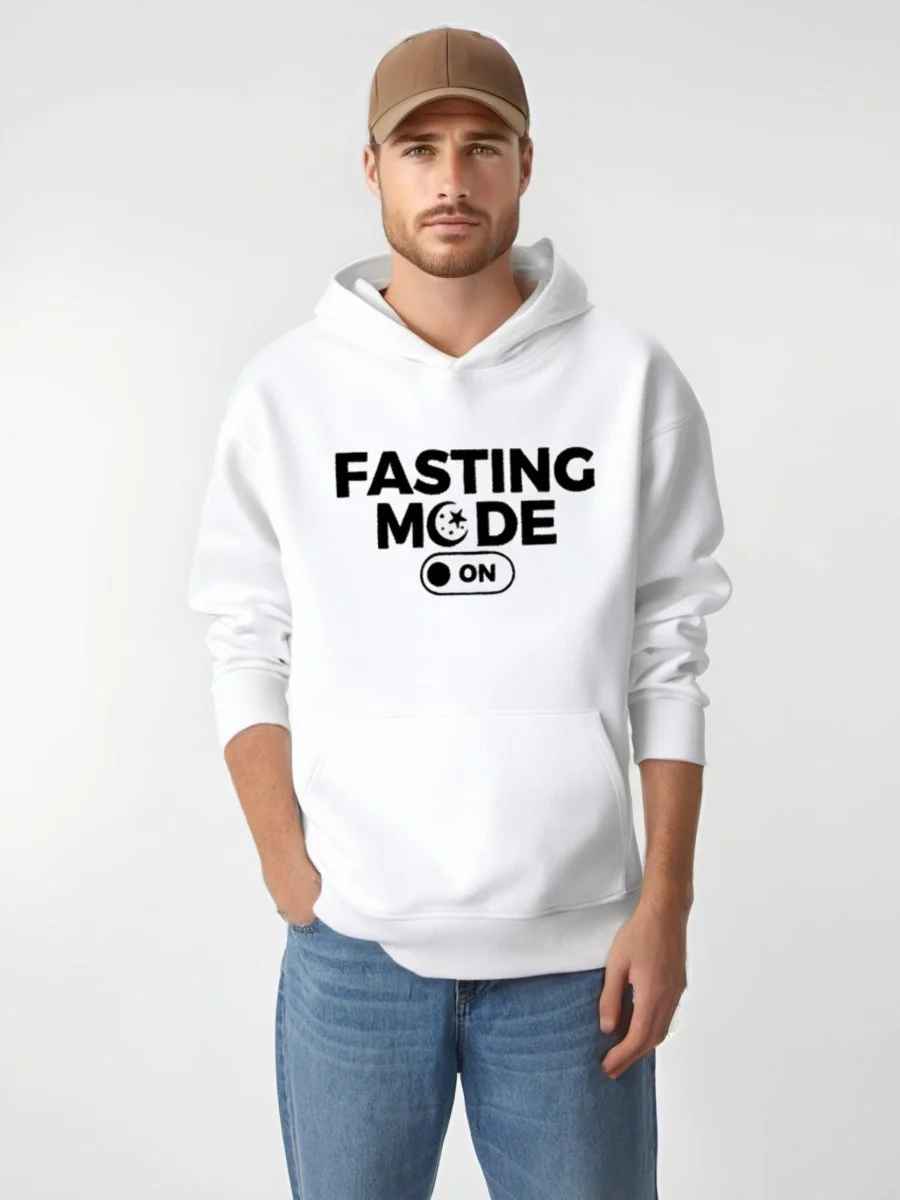 Ramadan Keffiyeh Customizable Hoodie t-shirt for Adults – High-Quality, Hooded Design (MTC002) - Image 10