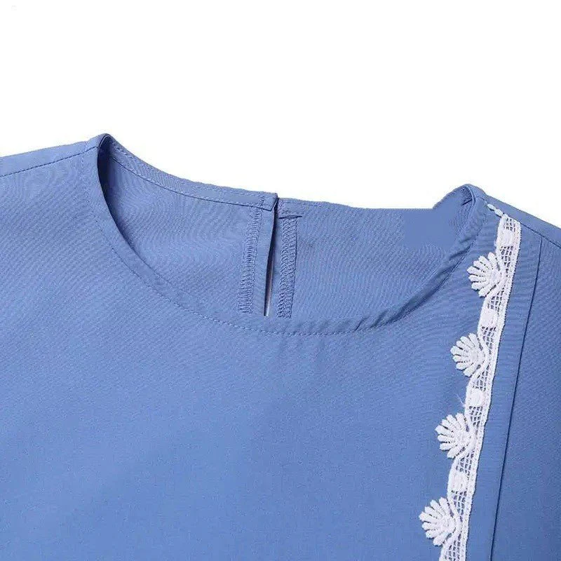 Designer Casual Abaya With Lace Detailing (MA146) - Image 9