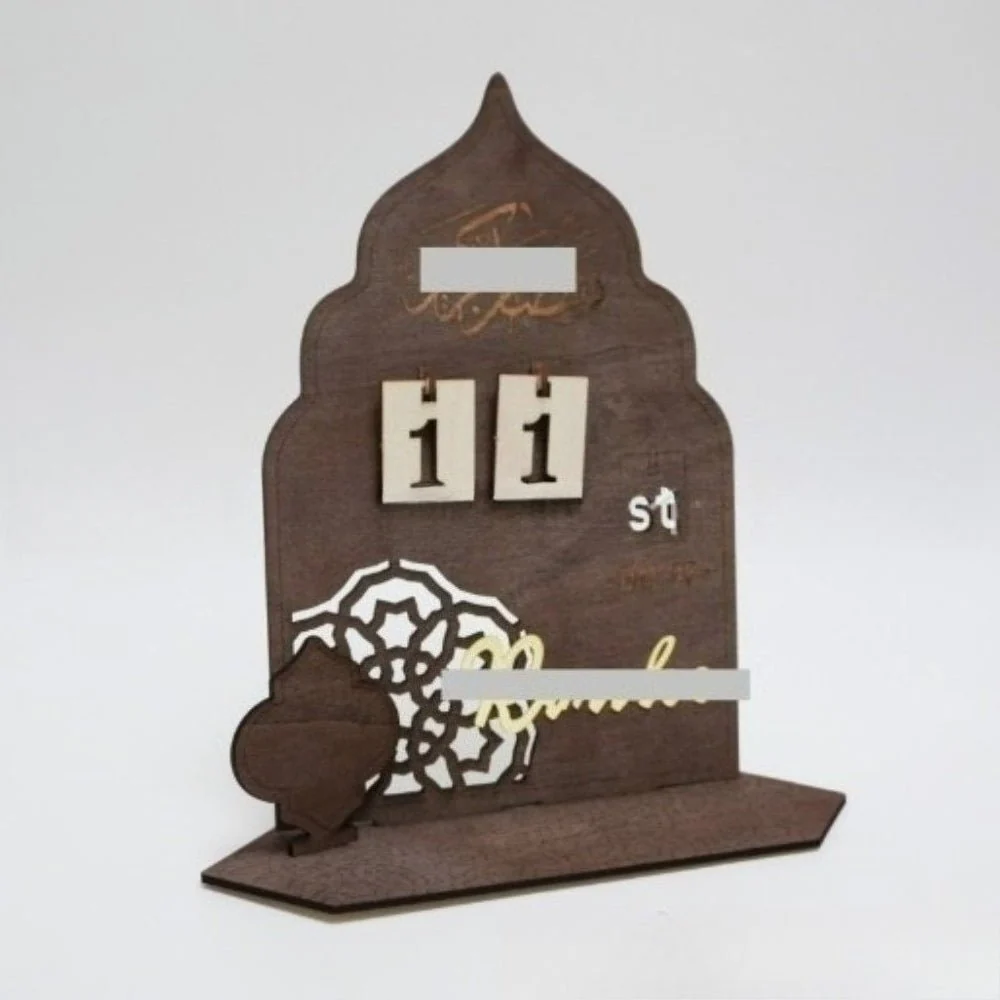 DIY Wooden Star & Moon Countdown Calendar (MAC337） - Image 5