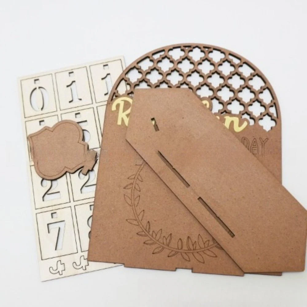 DIY Wooden Star & Moon Countdown Calendar (MAC337） - Image 6