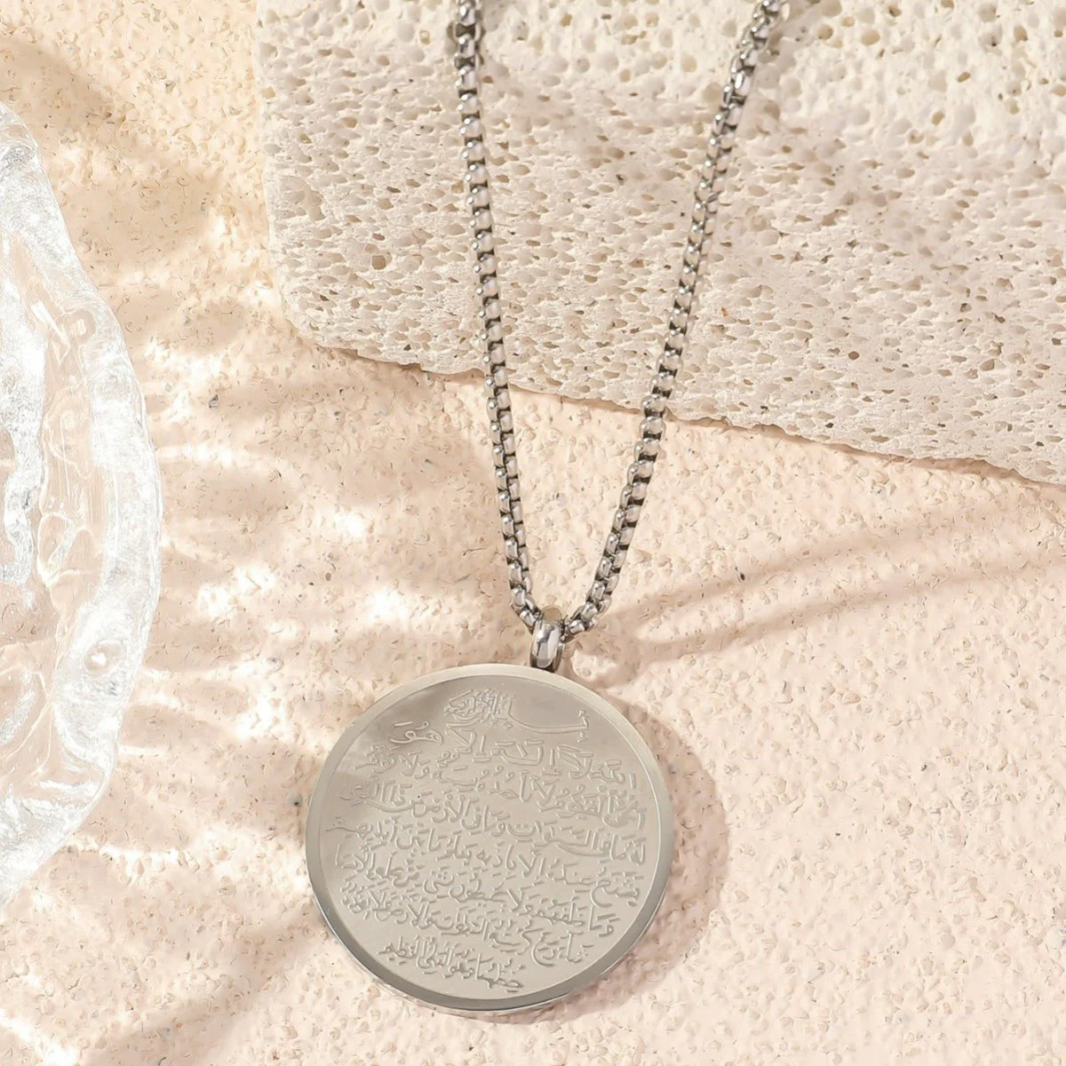 Double-Sided Titanium Steel Necklace(MAC224)(WITH GIFT BOX) - Image 3