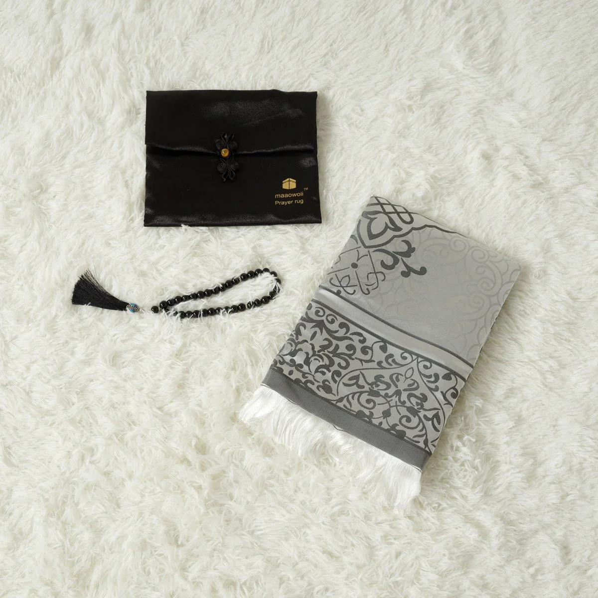 Eco-Friendly elegant Prayer Mat & Tasbeeh sets(MR066) - Image 15
