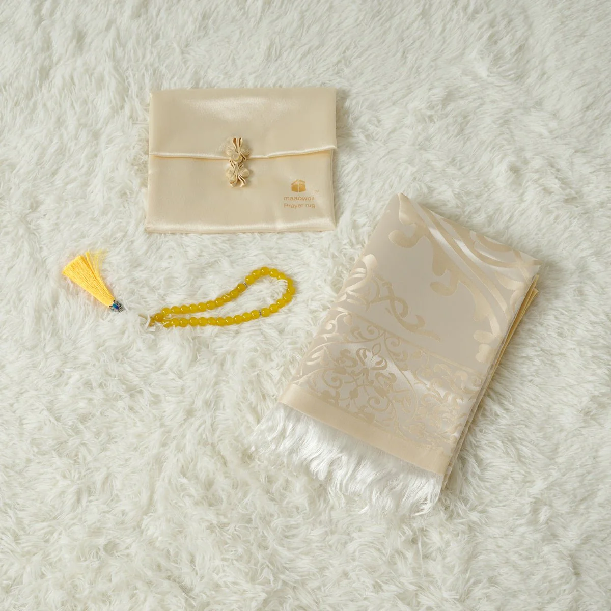 Eco-Friendly elegant Prayer Mat & Tasbeeh sets(MR066) - Image 27