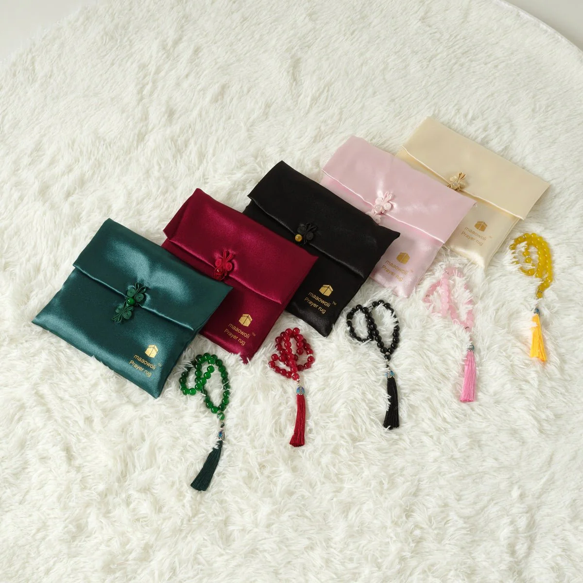 Eco-Friendly elegant Prayer Mat & Tasbeeh sets(MR066) - Image 5