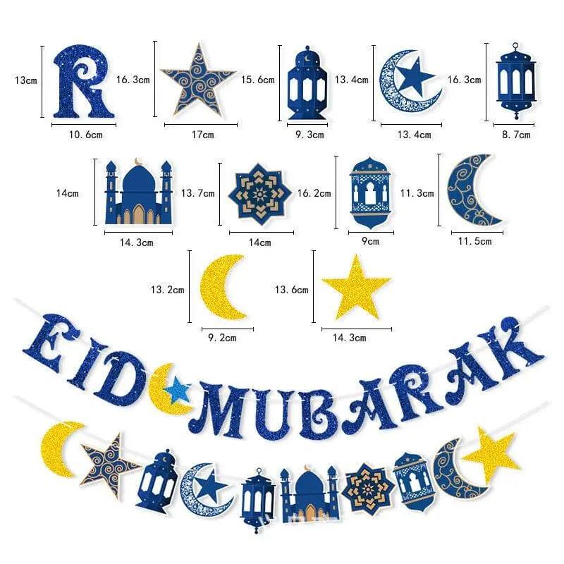 MR021 EID MUBARAK Flash Party Banner - Image 5