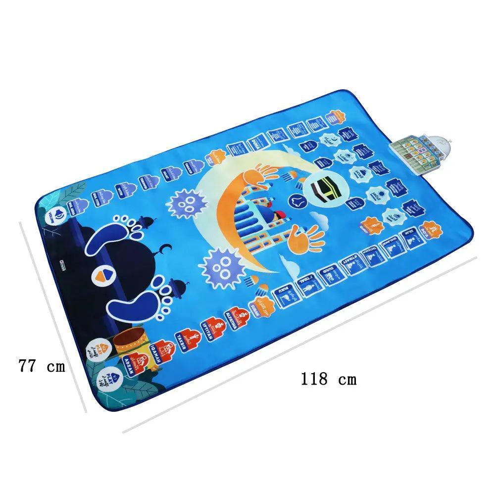 Electronic Interactive Children Prayer Mat, Muslim Kids Educational Prayer Mat (MR032) - Image 3