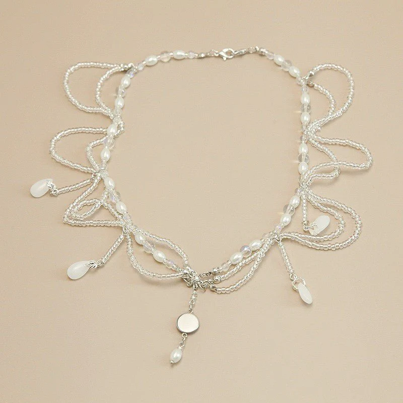 Elegance‌ Crystal Teardrop Hair Jewelry Forehead Accent (MAC335) - Image 14