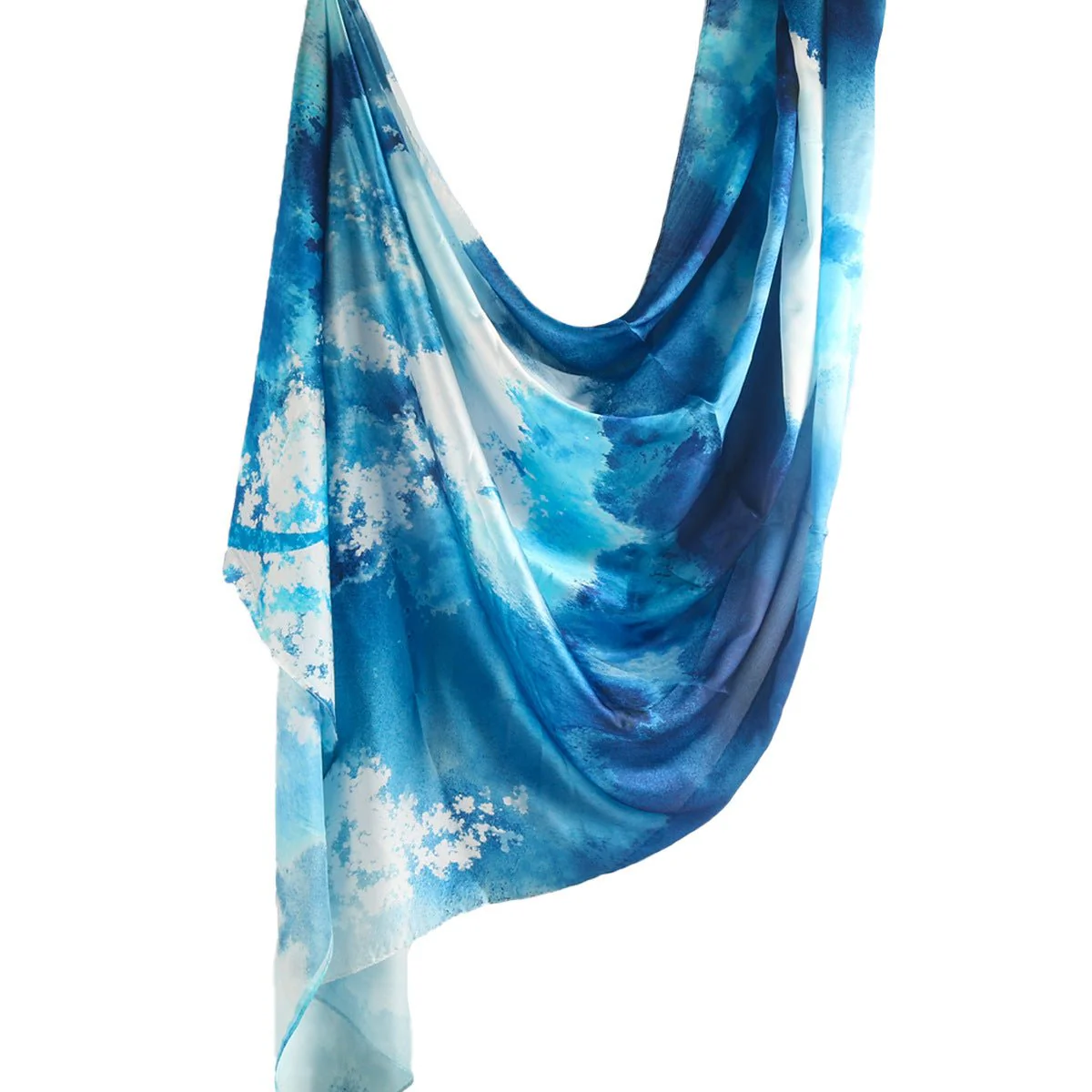 Elegance Satin Marble Print Hijab (MH172) - Image 20
