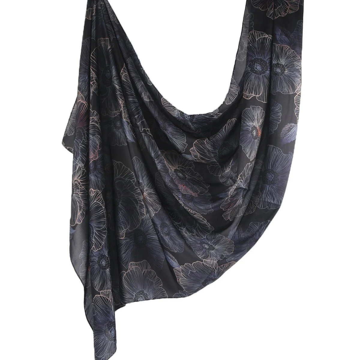 Elegance Satin Marble Print Hijab (MH172) - Image 32