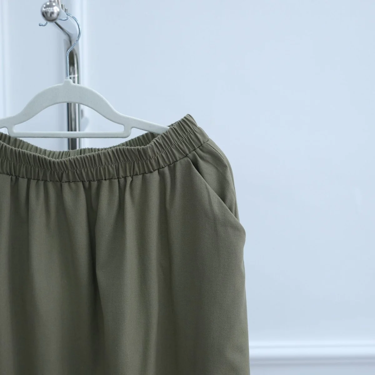 Elegant Asymmetric Top & Maxi Skirt Set | Cotton Linen Two-Piece Outfit (MS184) - Image 25