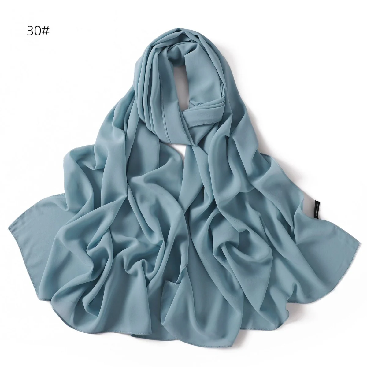 Elegant Chiffon Hijab Scarf - Refined Structure for Modest Wear (MH127) - Image 11
