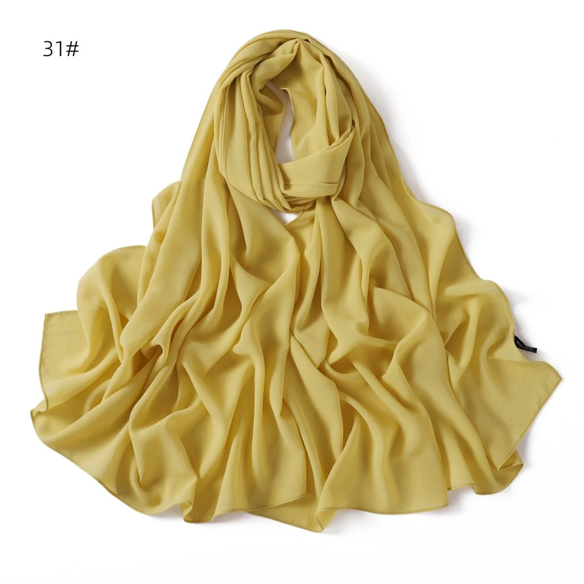 Elegant Chiffon Hijab Scarf - Refined Structure for Modest Wear (MH127) - Image 12