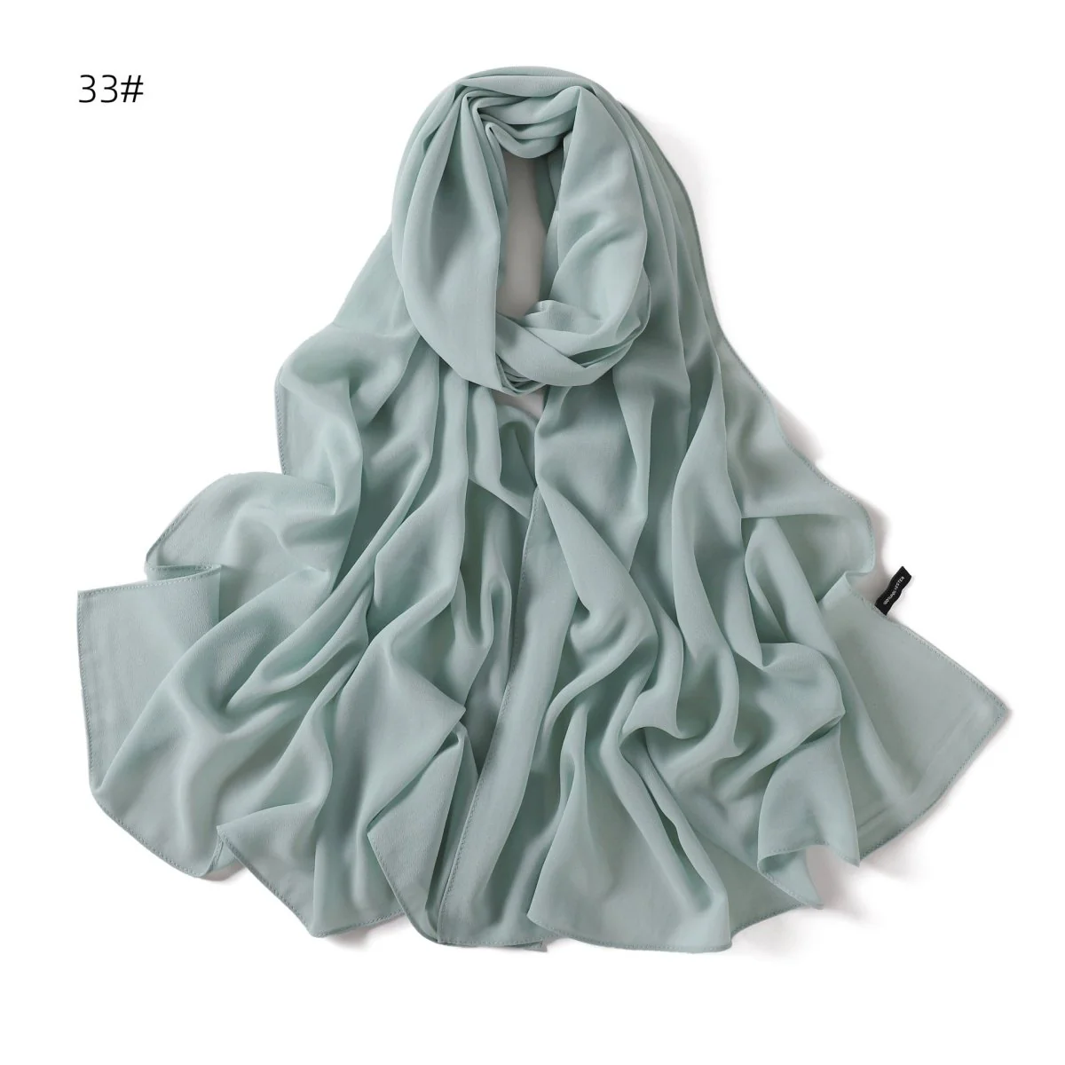 Elegant Chiffon Hijab Scarf - Refined Structure for Modest Wear (MH127) - Image 13
