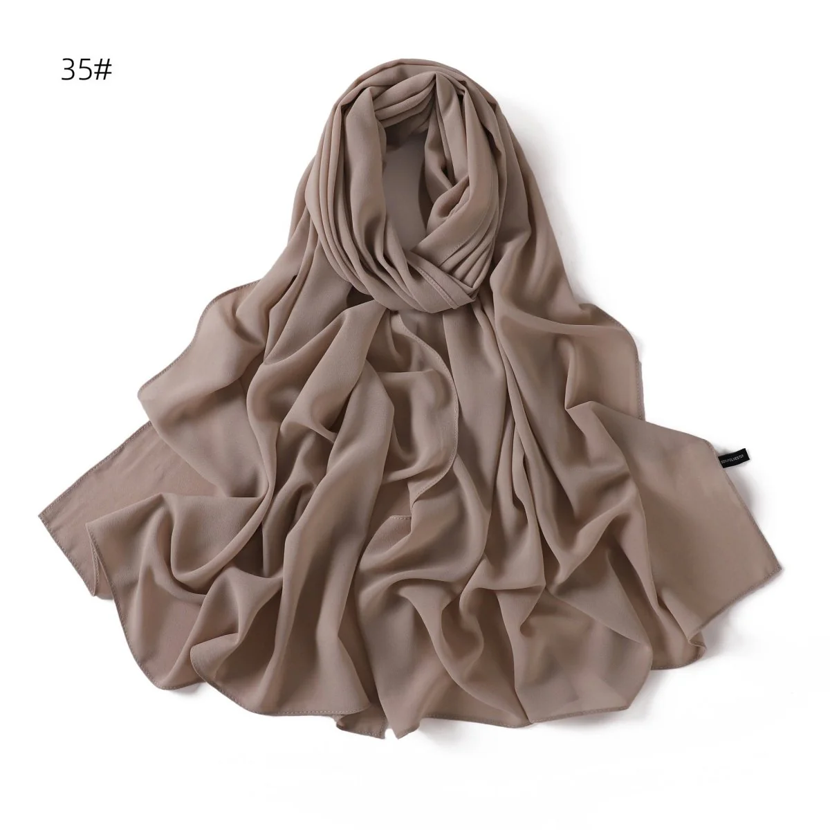 Elegant Chiffon Hijab Scarf - Refined Structure for Modest Wear (MH127) - Image 15