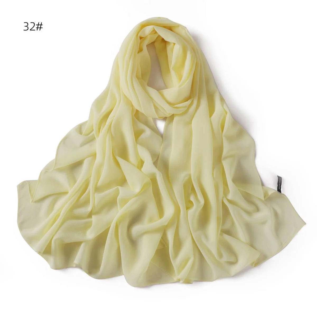 Elegant Chiffon Hijab Scarf - Refined Structure for Modest Wear (MH127) - Image 17