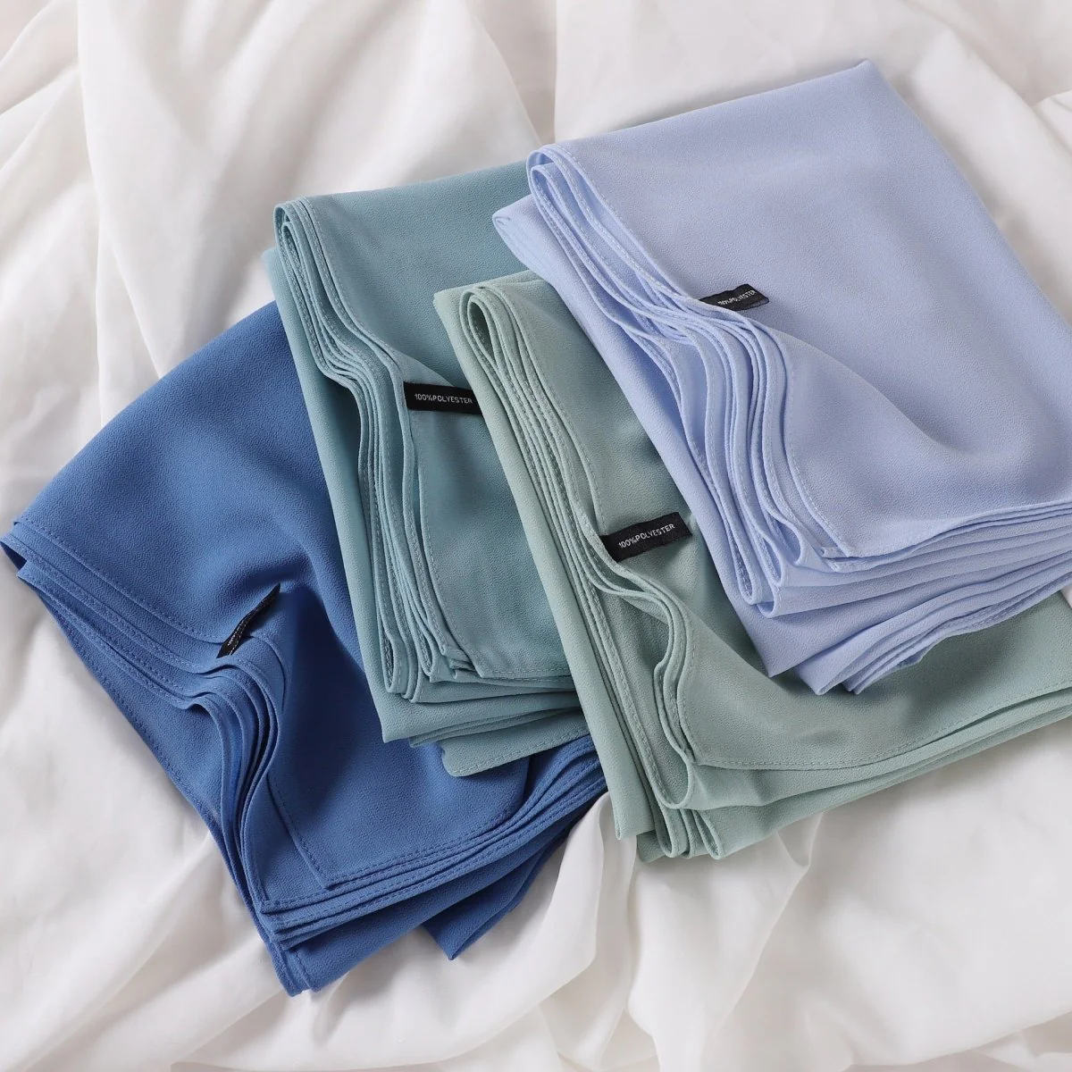 Elegant Chiffon Hijab Scarf - Refined Structure for Modest Wear (MH127) - Image 9