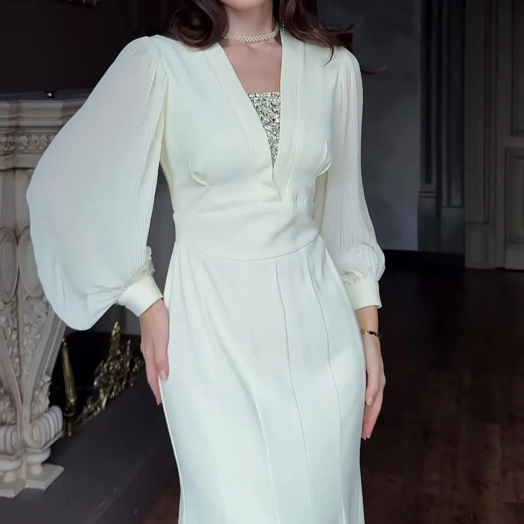 Elegant Empire Waist Formal Dress(MS340) - Image 11