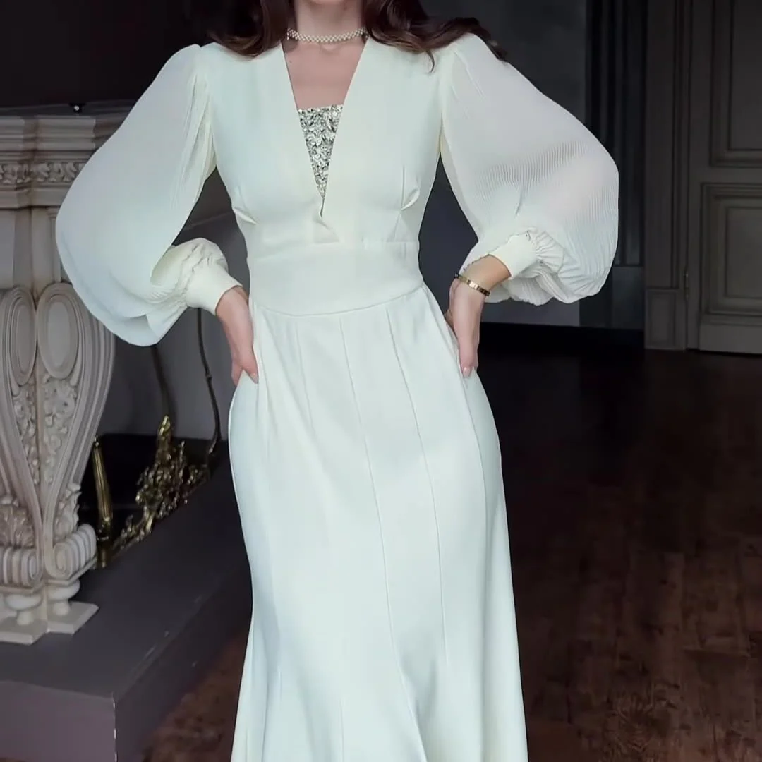 Elegant Empire Waist Formal Dress(MS340) - Image 12