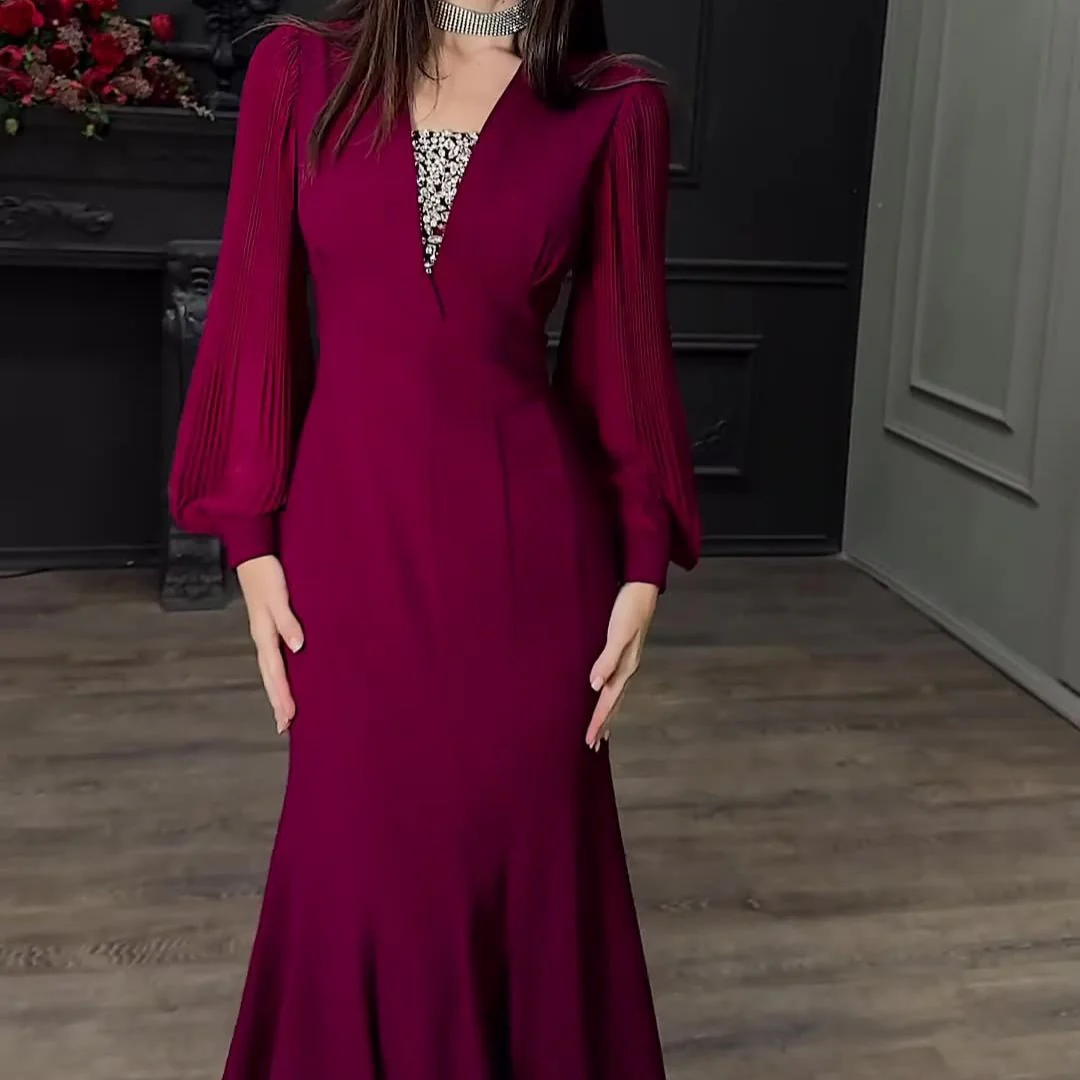 Elegant Empire Waist Formal Dress(MS340) - Image 15