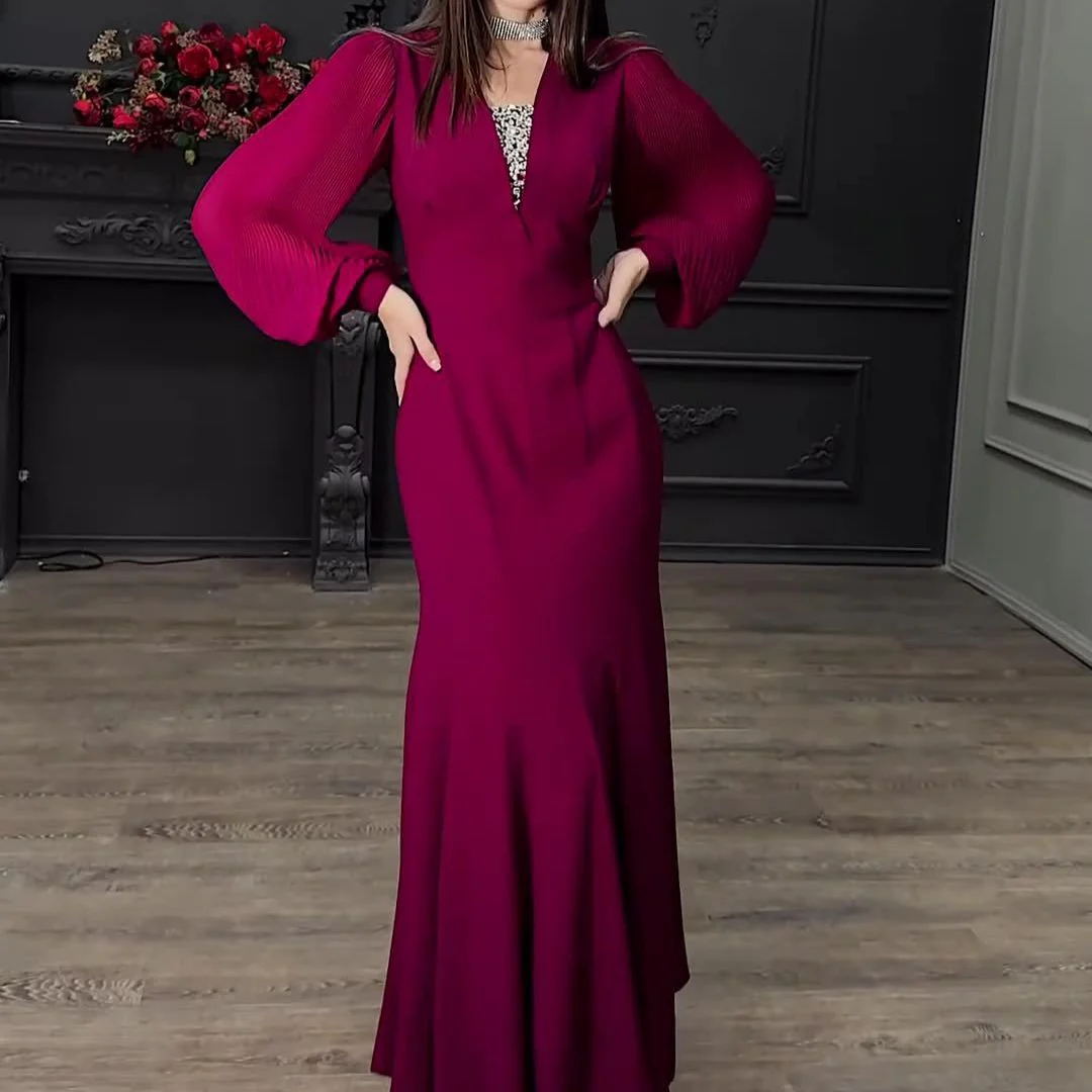 Elegant Empire Waist Formal Dress(MS340) - Image 16