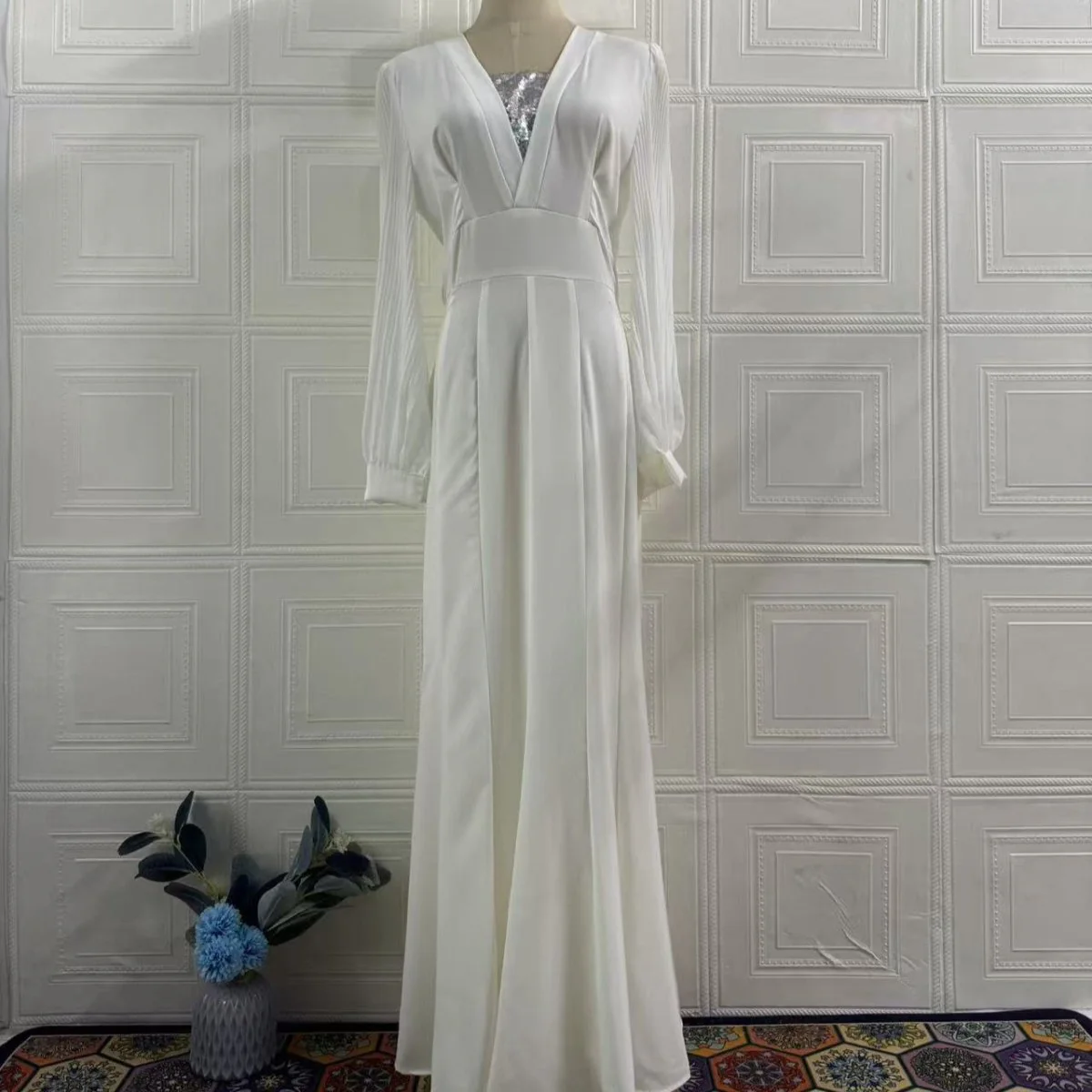 Elegant Empire Waist Formal Dress(MS340) - Image 5