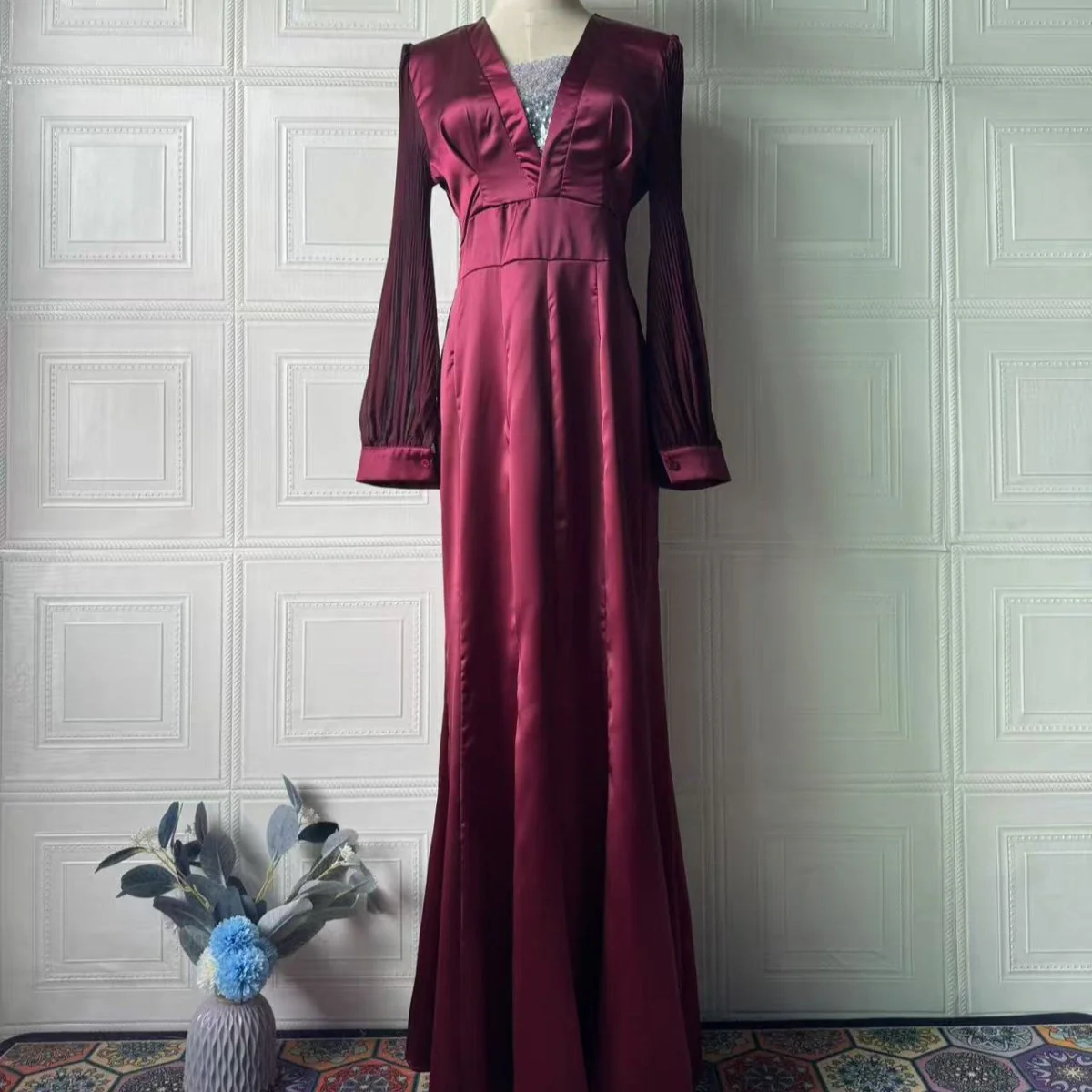 Elegant Empire Waist Formal Dress(MS340) - Image 7