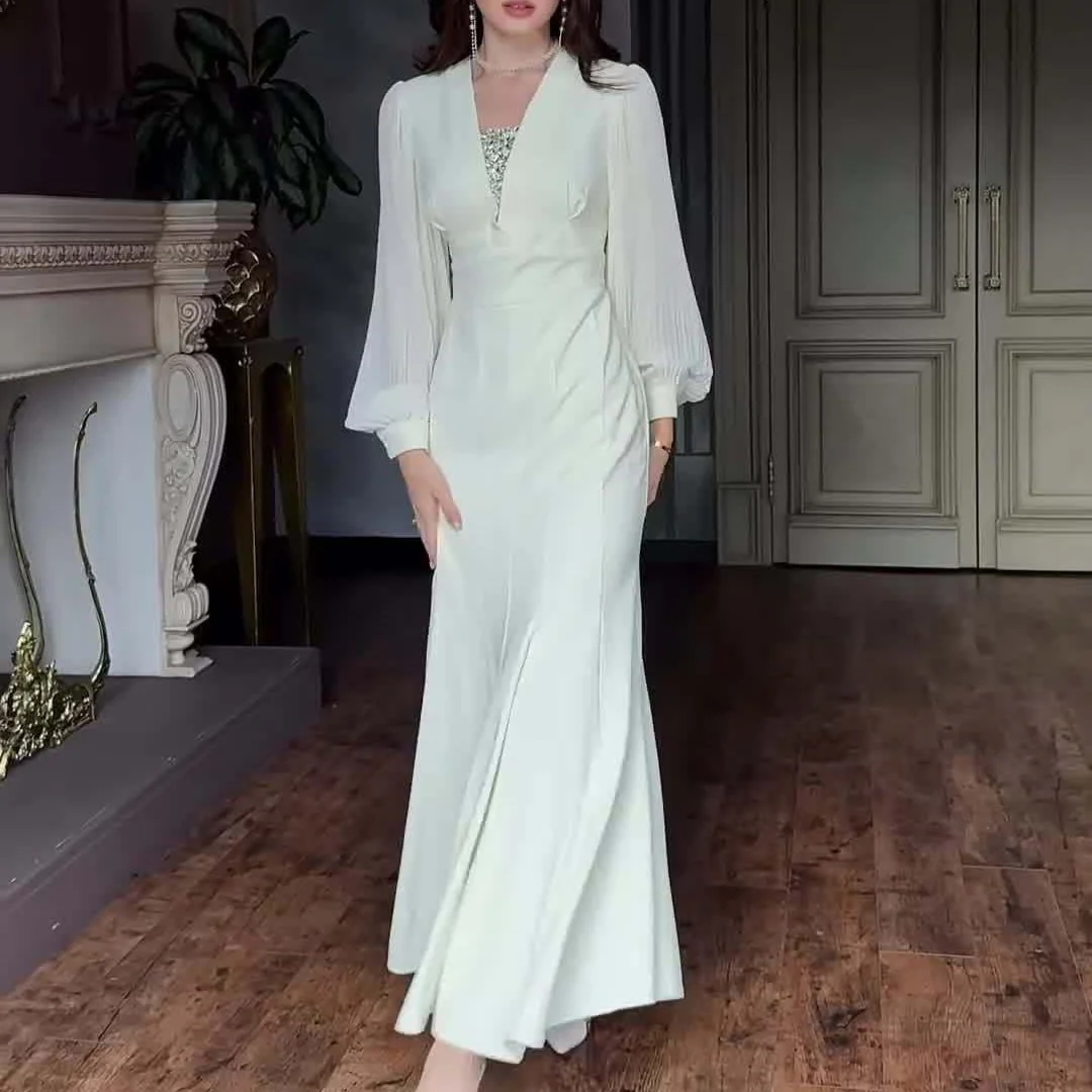 Elegant Empire Waist Formal Dress(MS340) - Image 9