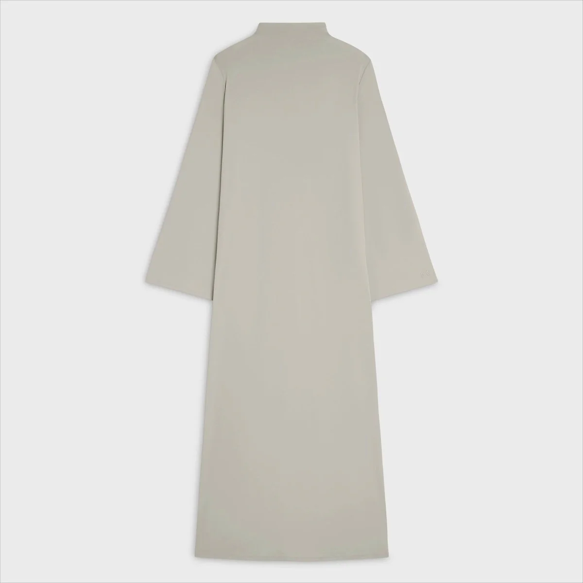 Elegant Half-Turtleneck Pullover Maxi Dress | Loose Fit Solid Color Dress with Hidden Pockets(MA313) - Image 3