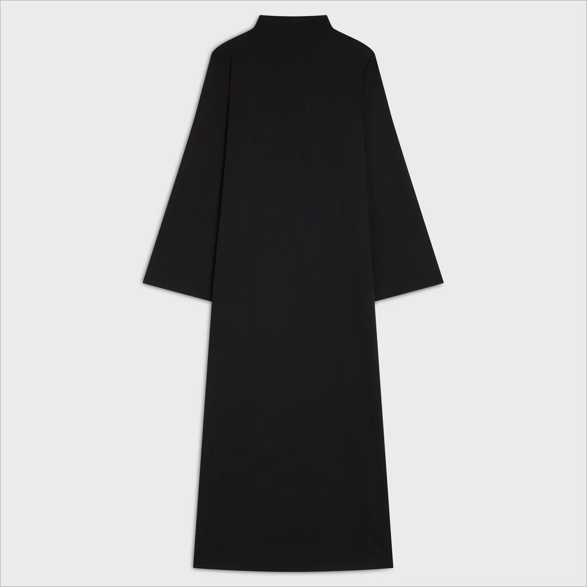 Elegant Half-Turtleneck Pullover Maxi Dress | Loose Fit Solid Color Dress with Hidden Pockets(MA313) - Image 6