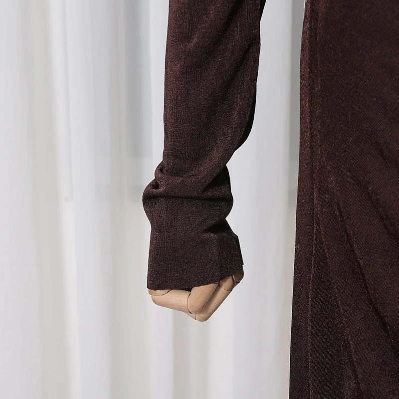 Elegant Long Sleeve Bodycon Gown(MS323) - Image 8