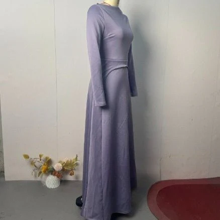 Elegant Long Sleeve Modest Gown(MS297) - Image 5