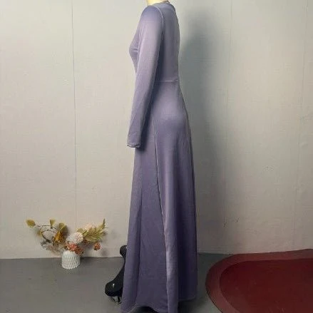 Elegant Long Sleeve Modest Gown(MS297) - Image 6