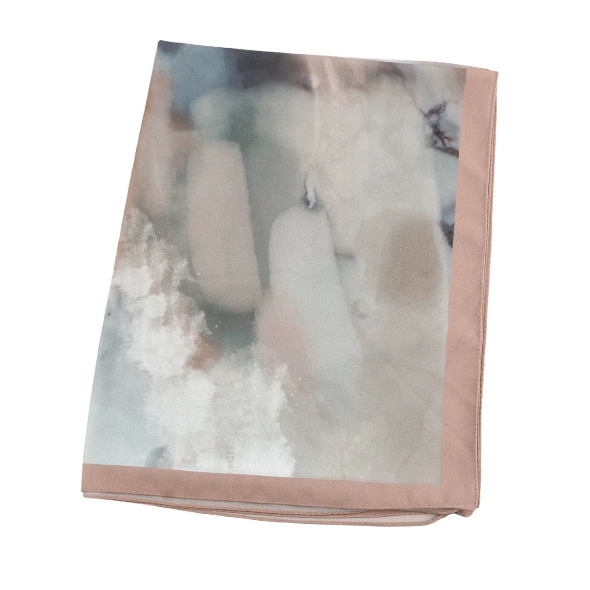Elegant Printed Chiffon Hijab Scarf Bohemian Style Breathable Sun Protection Wrap (MH136) - Image 24