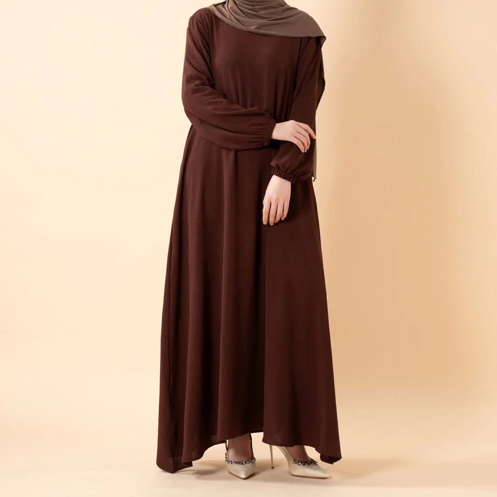 Essential Flow Crepe Maxi Dress with Pockets (MA385) - Image 22